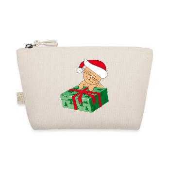 Chat heureux Katze avec un cadeau - Trousse biologique - nature - Devant