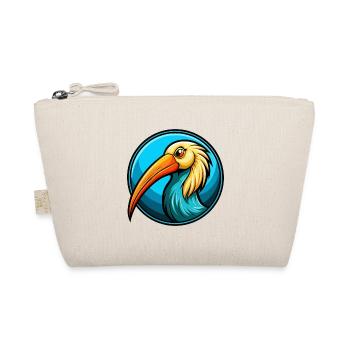 Ibis Bunt Kawaii Cartoon Figur Clipart Haustier - Bio-Täschchen - Natur - Vorne
