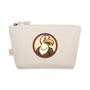 Albatross Colorful Kawaii Cartoon Character Pet - Organic Pouch - nature - Front
