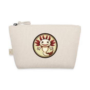 axolotl coloré Kawaii Dessin animé Personnage Clipart - Trousse biologique - nature - Devant