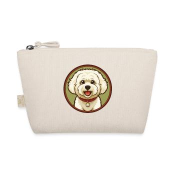 Bichon frisé chien coloré Kawaii dessin animé Clipart - Trousse biologique - nature - Devant