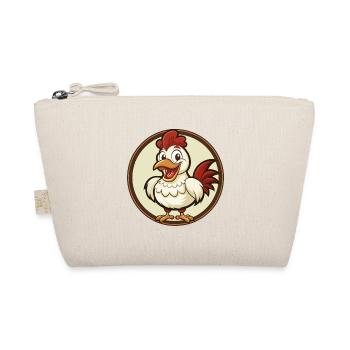 Huhn Bunte Kawaii Cartoon Figur Clipart - Bio-Täschchen - Natur - Vorne