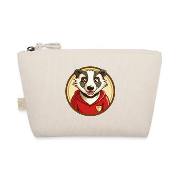 blaireau coloré kawaii dessin animé personnage clipart - Trousse biologique - nature - Devant