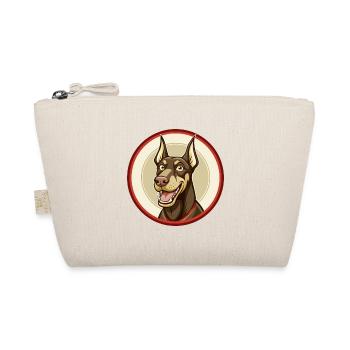Dobermann chien coloré Kawaii dessin animé Clipart animal de compagnie - Trousse biologique - nature - Devant