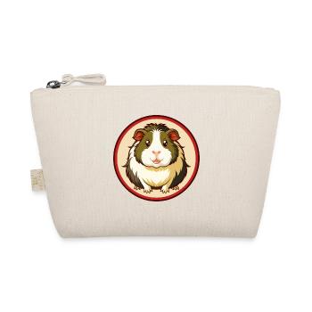 Guinea Pig Colorful Kawaii Cartoon Character Pet - Organic Pouch - nature - Front
