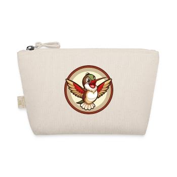 Colibri coloré Kawaii personnage de dessin animé animal de compagnie - Trousse biologique - nature - Devant