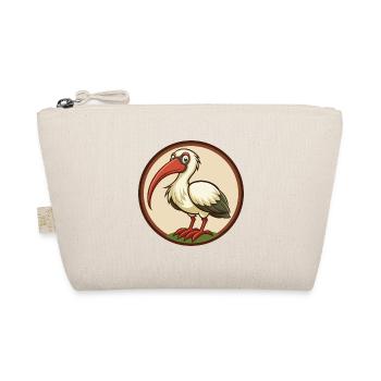 Ibis Bunt Kawaii Cartoon Figur Clipart Haustier - Bio-Täschchen - Natur - Vorne