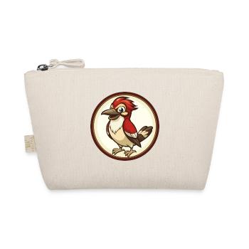 Jay Bird Colorful Kawaii Cartoon Character Clipart - Organic Pouch - nature - Front