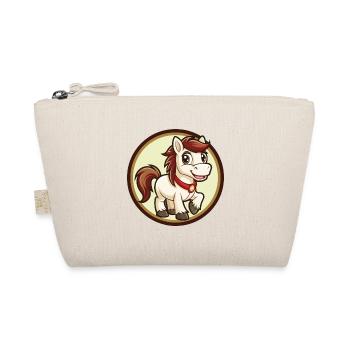 Pony Bunt Kawaii Cartoon Charakter Clipart Haustier - Bio-Täschchen - Natur - Vorne