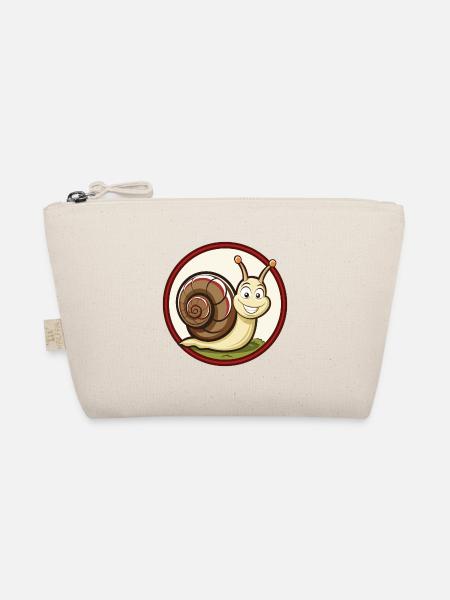 Schnecke Bunte Kawaii Cartoon Figur Clipart - Bio-Täschchen - Natur