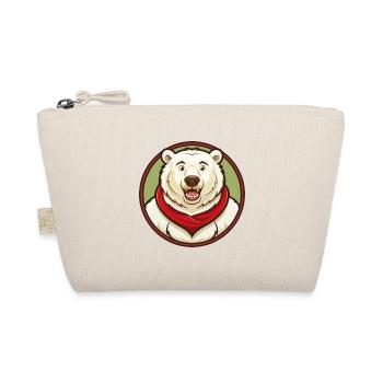 ours polaire coloré kawaii dessin animé personnage animal de compagnie - Trousse biologique - nature - Devant