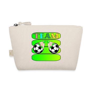TEAM FOOTBALL TEAM NAME - Organic Pouch - nature - Front