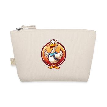 Goose Cute Funny Kawaii Cartoon Clipart Animal Pet - Organic Pouch - nature - Front