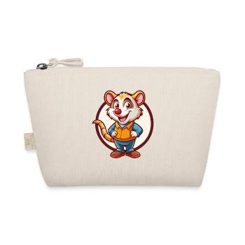 Possum Funny Kawaii Cartoon Clipart Animal Pet - Organic Pouch - nature - Front