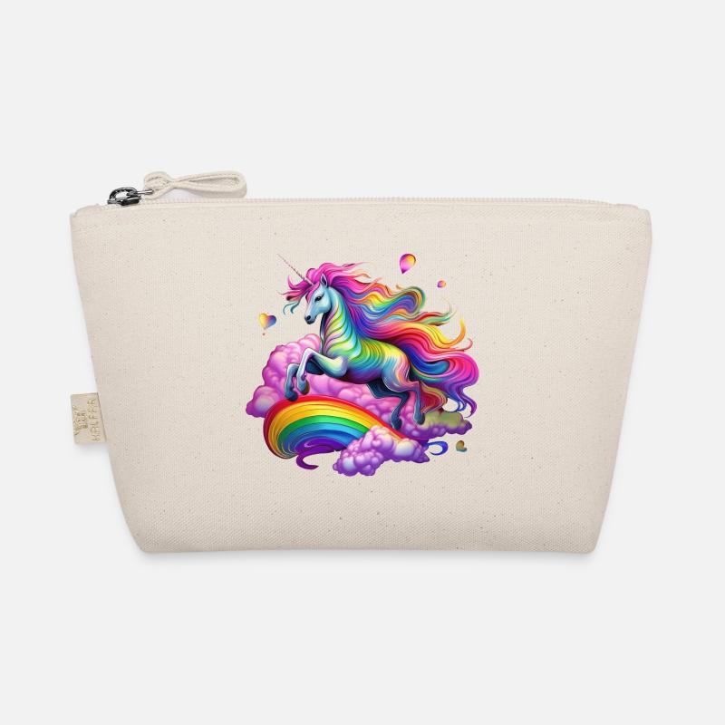 Fee Regenbogen Einhorn Bio-Täschchen