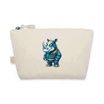 Rhino Cool Kawaii Cartoon Charakter Clipart - Bio-Täschchen - Natur - Vorne