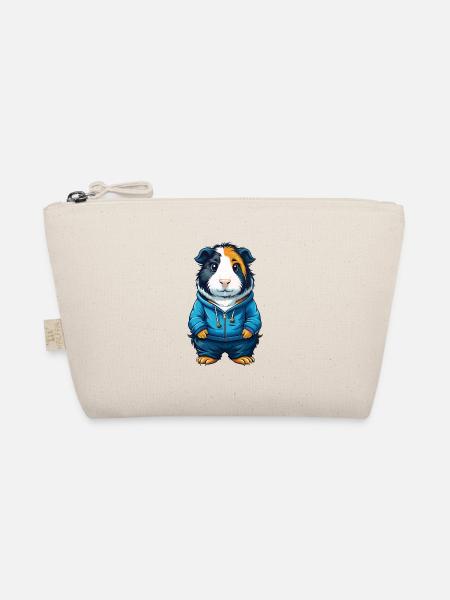 Meerschweinchen Cool Kawaii Cartoon Figur Clipart - Bio-Täschchen - Natur