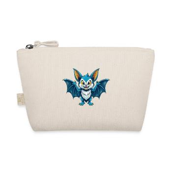 Bat Cool Kawaii Cartoon Charakter Clipart - Bio-Täschchen - Natur - Vorne