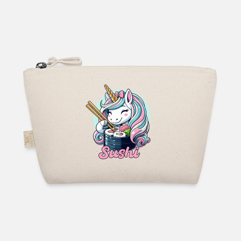 Sushi Einhorn süß Maki Geschenk Bio-Täschchen