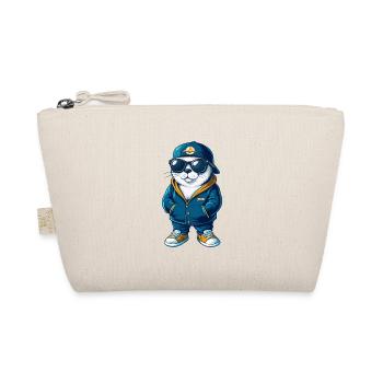 Seal Cool Cartoon Character Kawaii Clipart - Organic Pouch - nature - Front