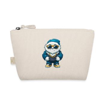 Yeti Cool Cartoon Character Kawaii Clipart - Organic Pouch - nature - Front