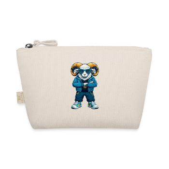 Ram Cool Cartoon Character Kawaii Clipart - Organic Pouch - nature - Front