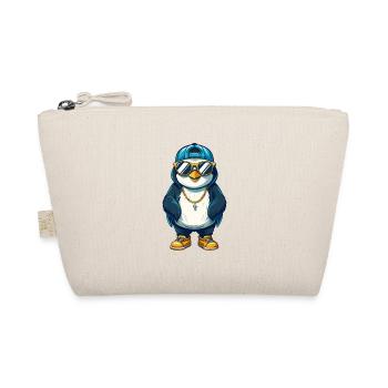 Penguin Cool Cartoon Character Kawaii Clipart - Organic Pouch - nature - Front