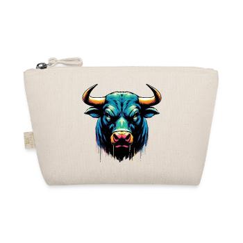 Stier - Bio-Täschchen - Natur - Vorne