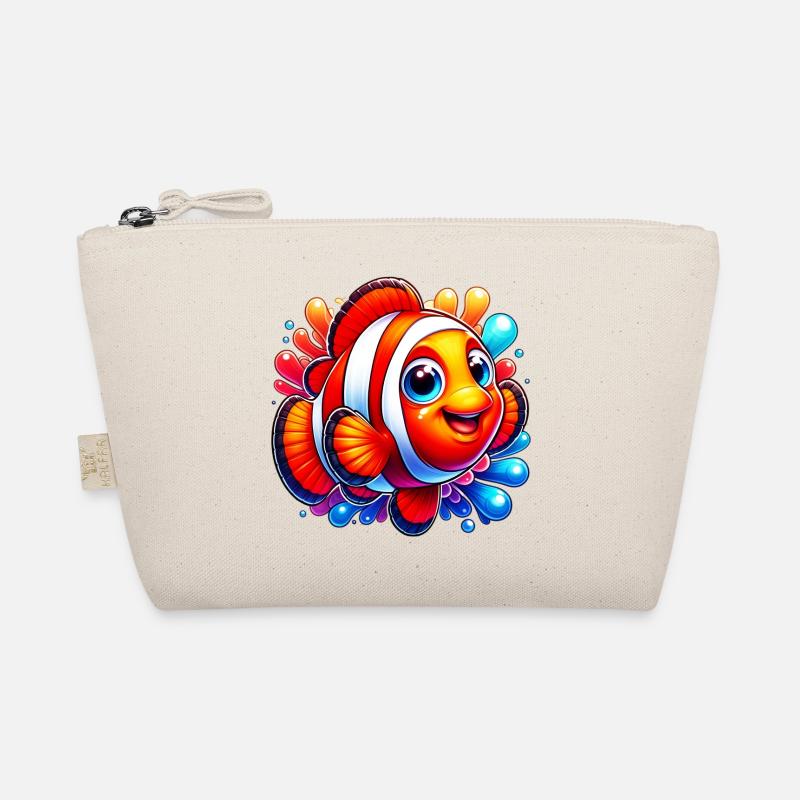 Clownfische - Bio-Täschchen - Natur