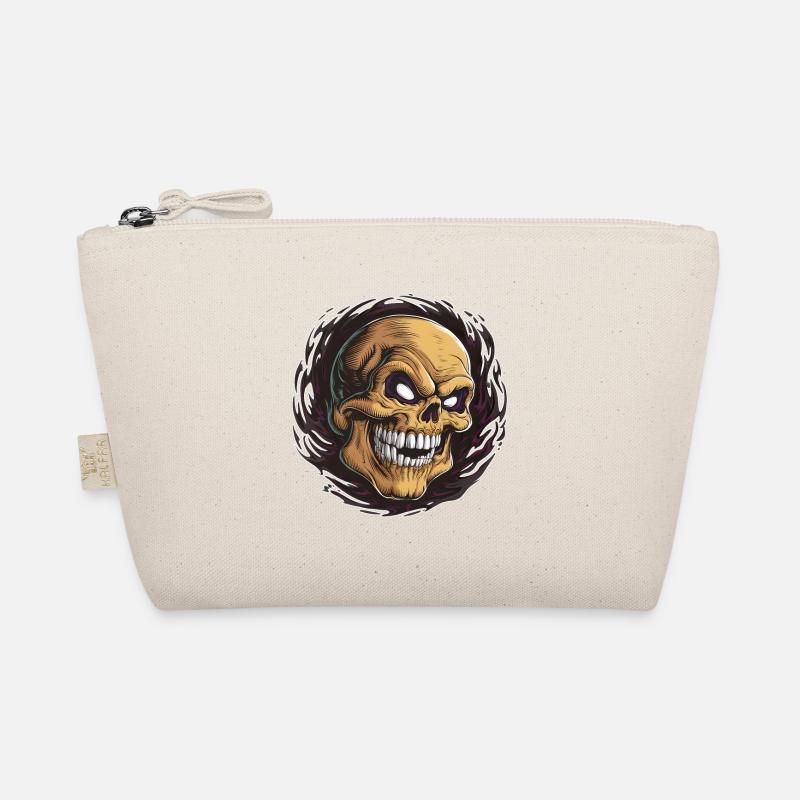Une tête de mort amusée Trousse biologique