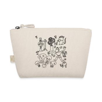 Go doodle or go home - Organic Pouch - nature - Front