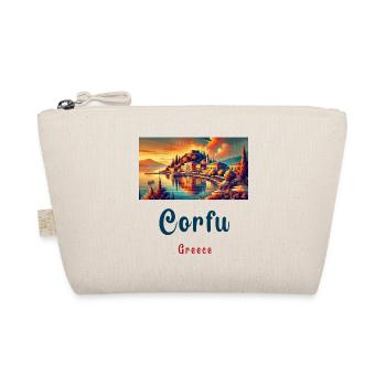 Corfu Greece home design - Organic Pouch - nature - Front