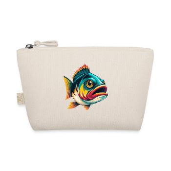 poisson mignon kawaii dessin animé clipart visage d’animal - Trousse biologique - nature - Devant