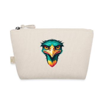 émeu mignon kawaii dessin animé clipart visage d’animal - Trousse biologique - nature - Devant