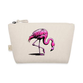 Flamingo - Bio-Täschchen - Natur - Vorne