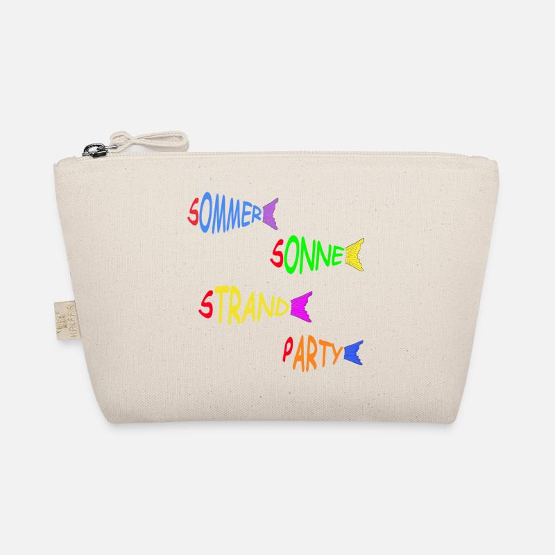 Summer Sun Beach Party Pisces Organic Pouch