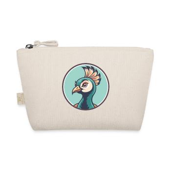 paon kawaii dessin animé personnage animal visage d’animal - Trousse biologique - nature - Devant