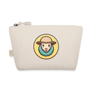 mouton kawaii dessin animé personnage animal visage d’animal - Trousse biologique - nature - Devant