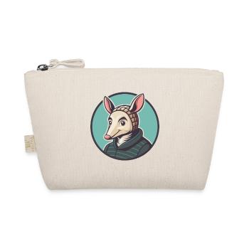 tatou kawaii dessin animé personnage animal visage d’animal - Trousse biologique - nature - Devant