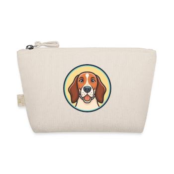 Dessin animé drôle de race de chien American English Coonhound - Trousse biologique - nature - Devant