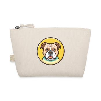 Dessin animé de race de chien bouledogue américain kawaii clipart - Trousse biologique - nature - Devant
