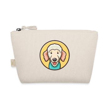 Dessin animé kawaii de race de chien Bedlington Terrier - Trousse biologique - nature - Devant