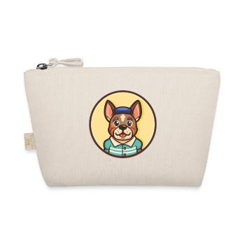 Braque Saint Germain Dog Breed Cartoon Kawaii Pet - Organic Pouch - nature - Front