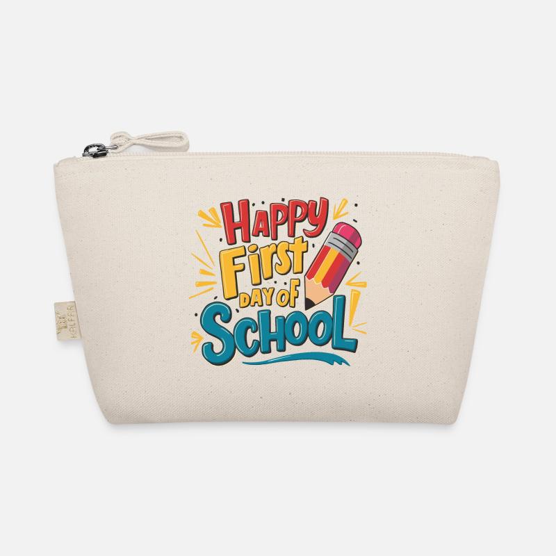 Erster Schultag Kinder Einschulung Erstklässler Bio-Täschchen