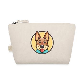 Cimarron Uruguayo Dog Breed Cartoon Kawaii Clipart - Organic Pouch - nature - Front