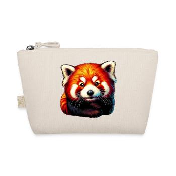 Red panda - Organic Pouch - nature - Front