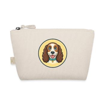 German Spaniel Dog Breed Cartoon Kawaii Clipart - Organic Pouch - nature - Front