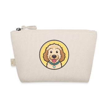 Goldendoodle Do Hunderasse Cartoon Kawaii Clipart - Bio-Täschchen - Natur - Vorne
