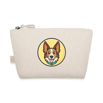 Lupo Italiano Dog Breed Cartoon Kawaii Clipart Pet - Organic Pouch - nature - Front