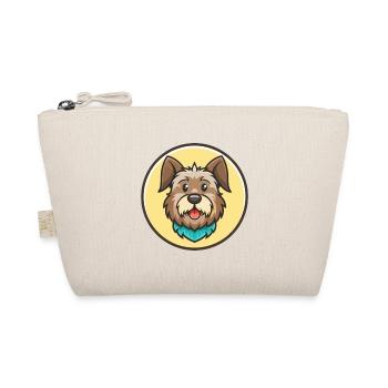 Griffon Bleu De Gascogne Dog Breed Cartoon Kawaii - Organic Pouch - nature - Front